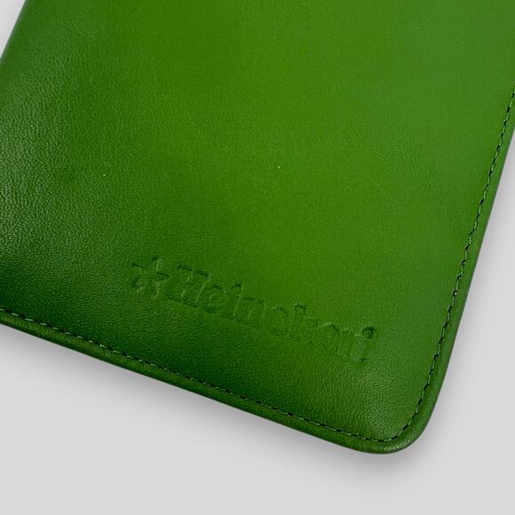 Heineken Green Travel Organizer Passport Wallet - Picture 2 of 6